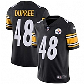 Nike Pittsburgh Steelers #48 Bud Dupree Black Team Color NFL Vapor Untouchable Limited Jersey,baseball caps,new era cap wholesale,wholesale hats